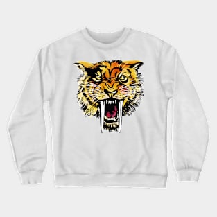 Saber-Tooth Tiger Crewneck Sweatshirt